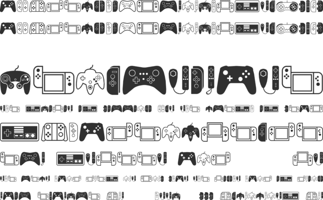 Controllers font preview