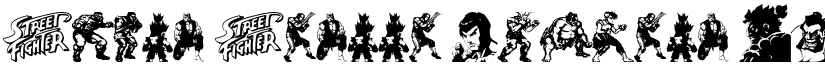 Super Street Fighter Hyper Fonting Regular font
