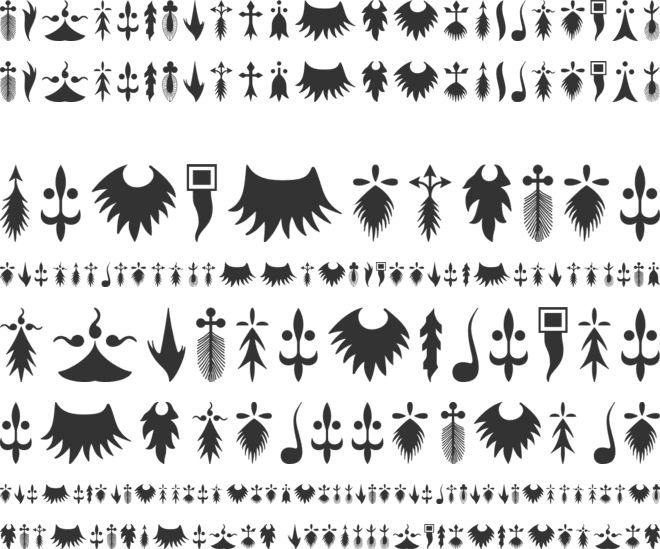 RTA Ermine font preview