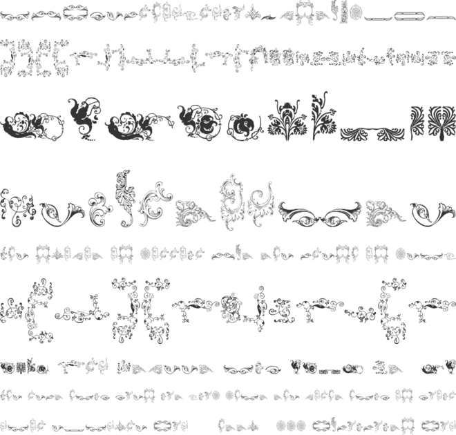 Ornamenta Monumenta font preview