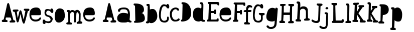 Awesome font