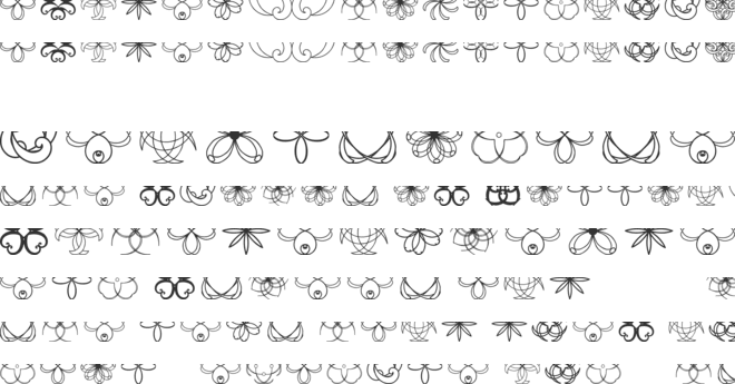 Shapes St font preview