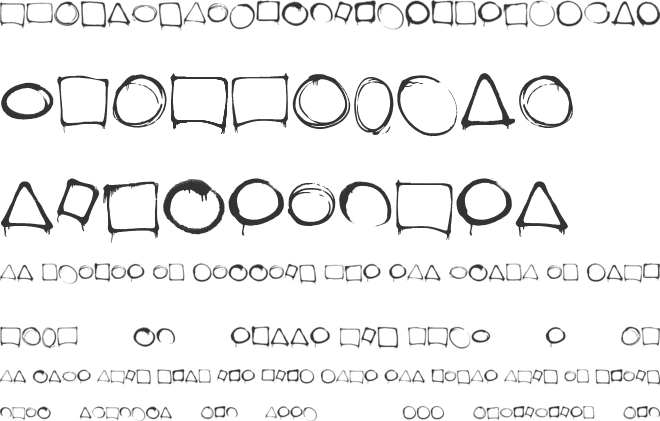 dopeframes font preview