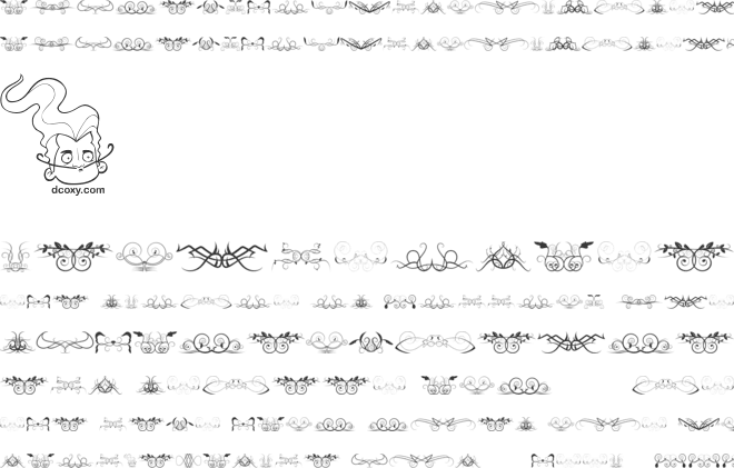Ornaments soul font preview