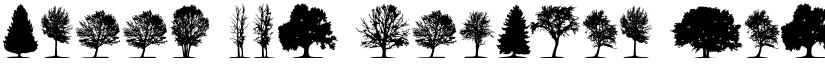 trees TFB Regular font