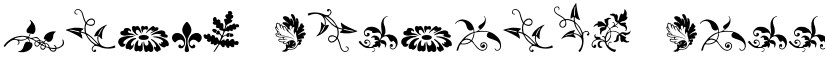 Rough Fleurons Free Regular font