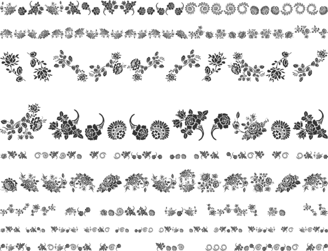 Floreale Two font preview