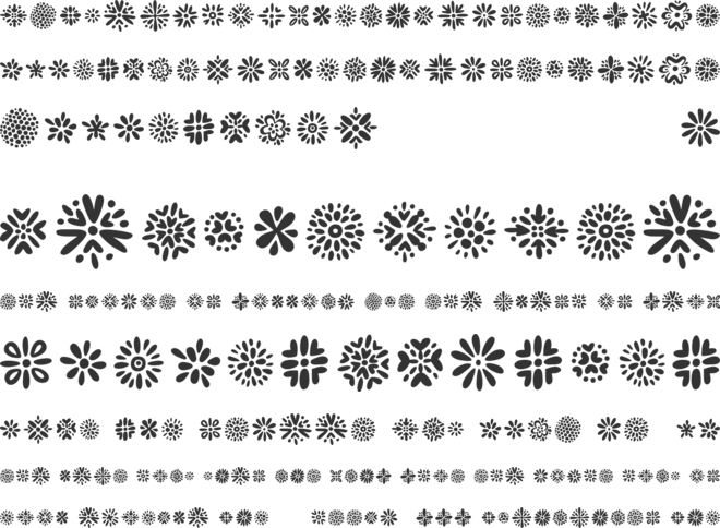 Kembang font preview