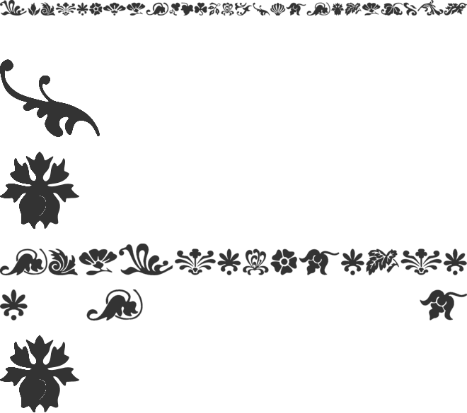 Fleurs Font font preview