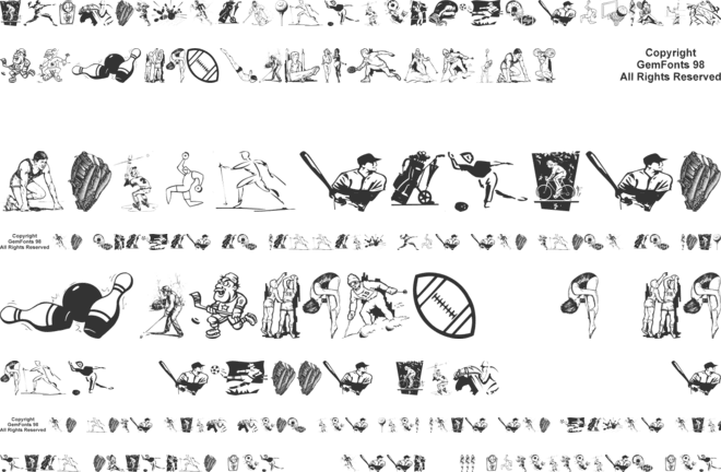 Sportzs font preview