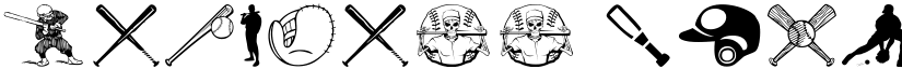 Baseball Icons Regular font
