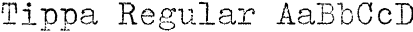Tippa Regular font
