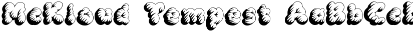 McKloud Tempest font