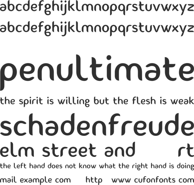 Fontastique font preview