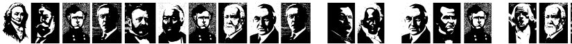Presidents of the United States of America Regular font