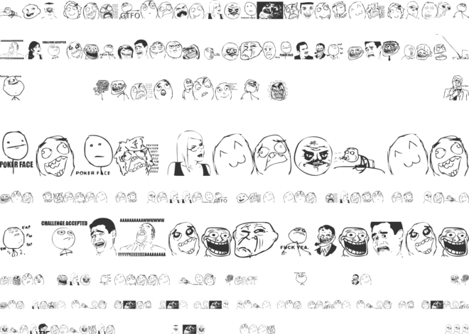 Memetica - Teste 1 font preview