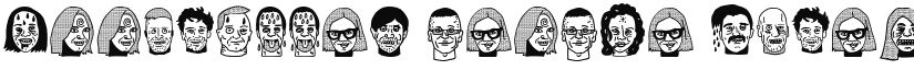 woodcutter people faces vol2 font download