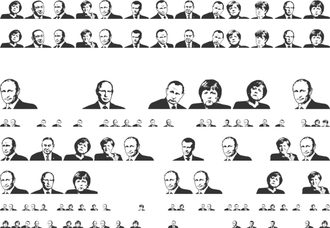 European Leaders font preview