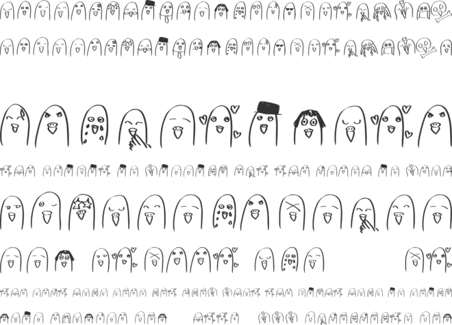 Budgies font preview