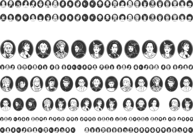 Cermin Pahlawan font preview