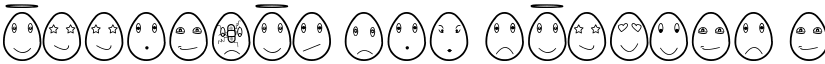 eggfaces tfb Regular font