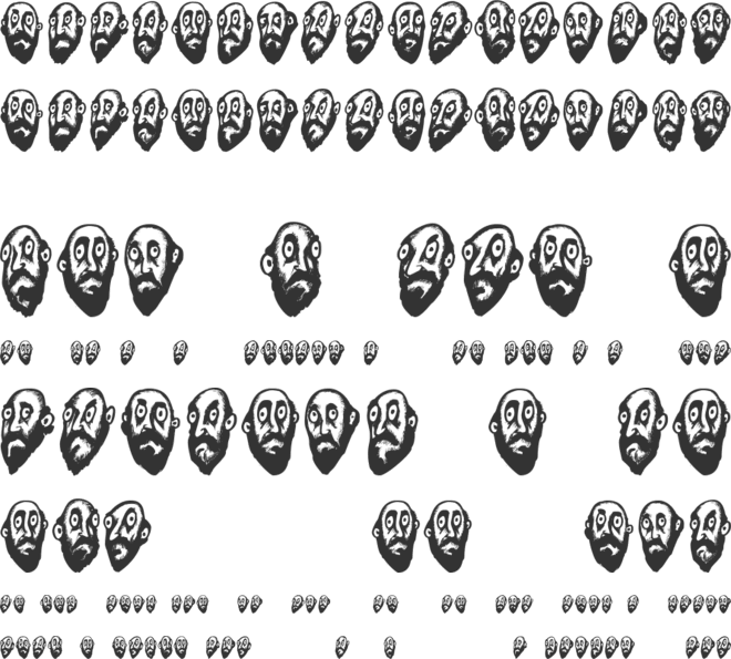 Beard Man font preview