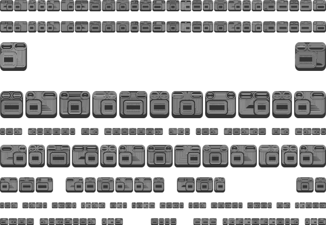 Halfwits font preview