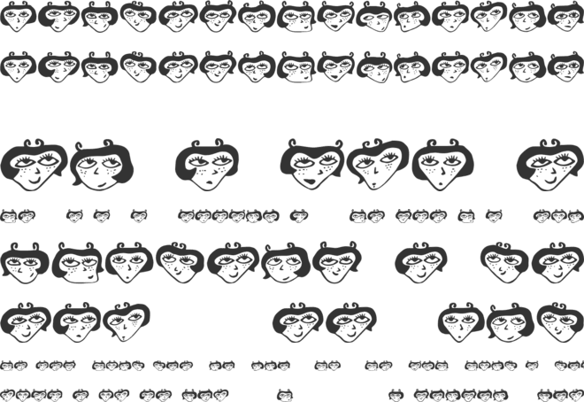 Anichka font preview