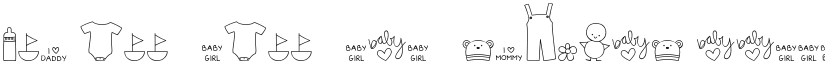 MTF Itty Bitty Baby font download