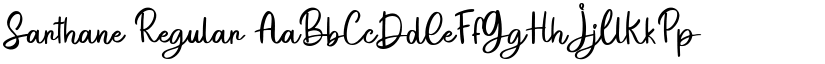 Sarthane font download