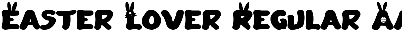 Easter Lover Regular font