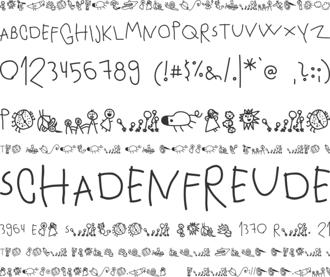 Upirjuli4 font preview