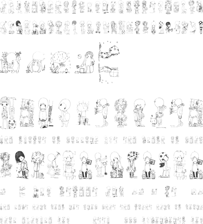 morito-font font preview