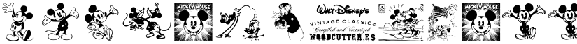 Vintage Classics Disney Regular font