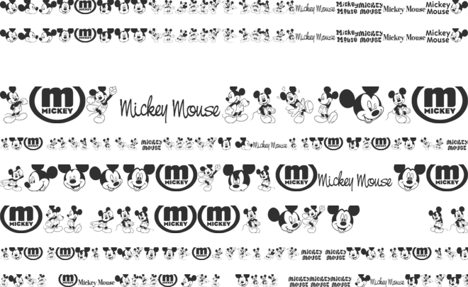 mickey m tfb font preview