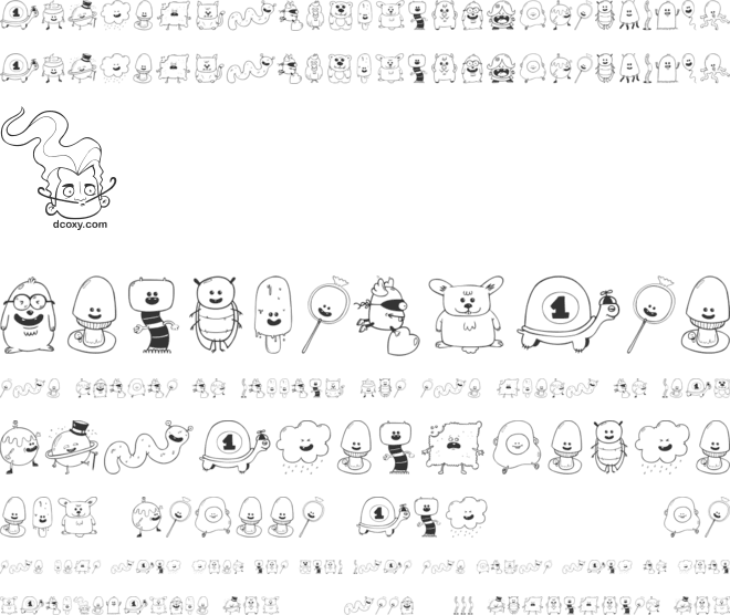 My Sweet Sunshine font preview