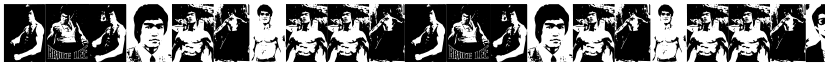 BRUCE LEE BRUCE LEE font
