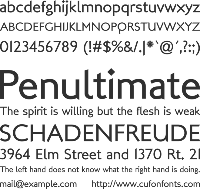 London Between font preview