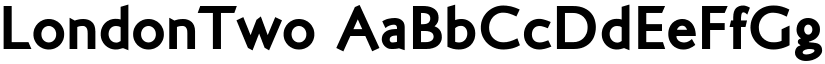 LondonTwo font