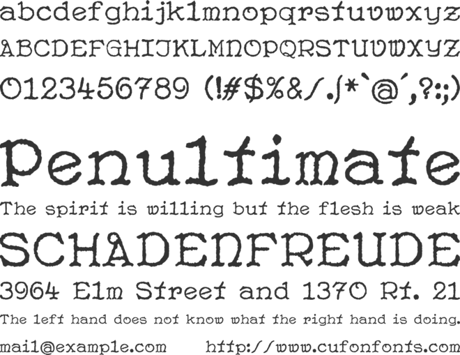 Susanne Nouveau font preview