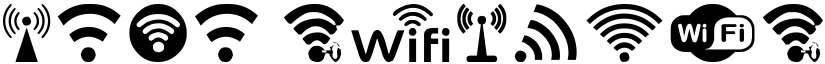 WIFI Regular font