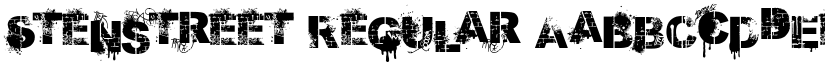 Stenstreet font download