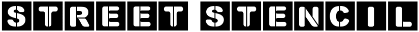 Street Stencil Regular font