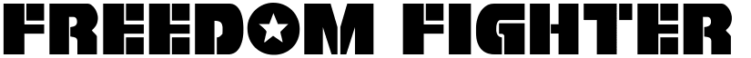 Freedom Fighter Regular font