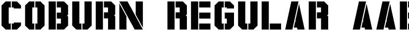 Coburn font download
