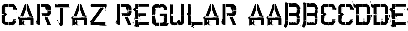 CARTAZ font download