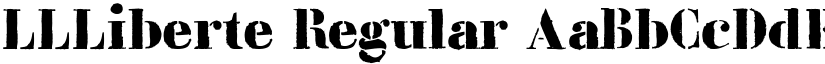 LLLiberte font download