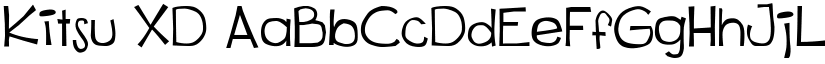 Kitsu XD font