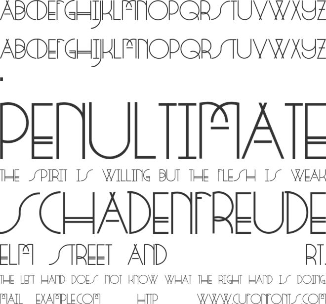 Strange Rituals font preview