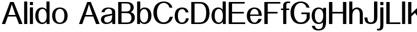 Alido font